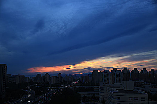 北京夕阳