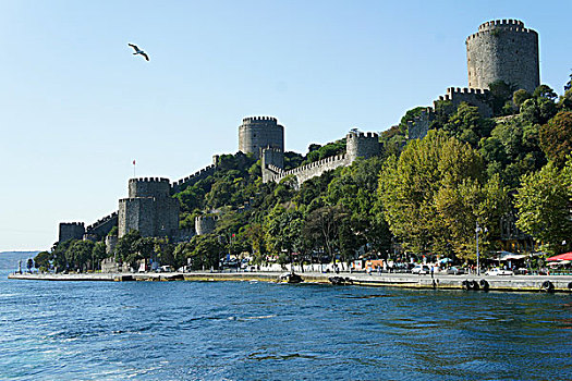 土耳其伊斯坦布尔rumelihisari城堡