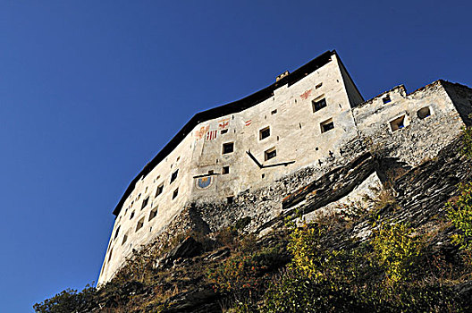 城堡,恩格达恩,瑞士,欧洲