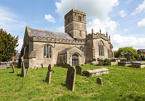 乡村,教区教堂,威尔特,英格兰,英国