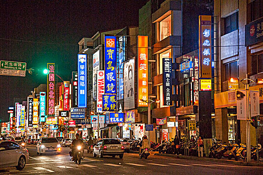臺灣嘉義市中山路商鋪