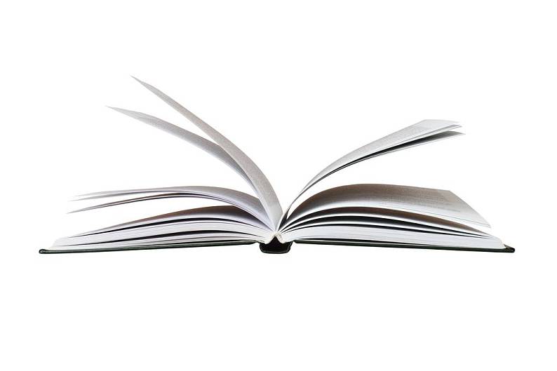 翻书_书本_隔绝_白色背景_背景_高清图片_全景视觉
