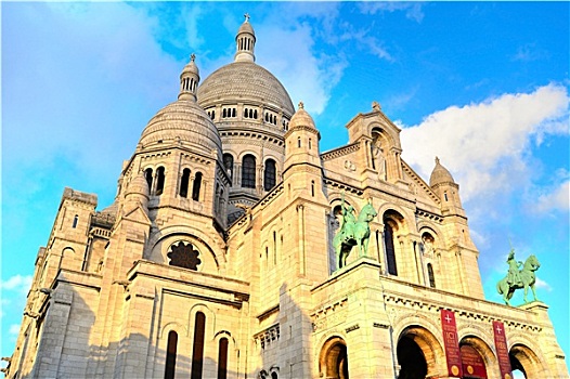 蒙马特尔,大教堂,巴黎