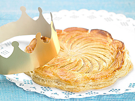 法式甜饼,纸皇冠