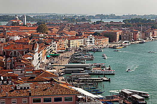 船,建筑,泻湖,威尼斯,意大利
