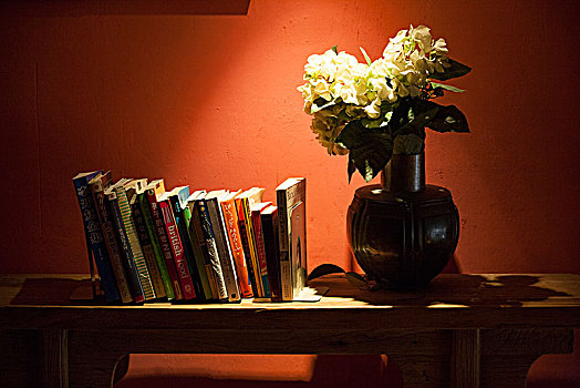 咖啡,书,休闲,座椅,灯光