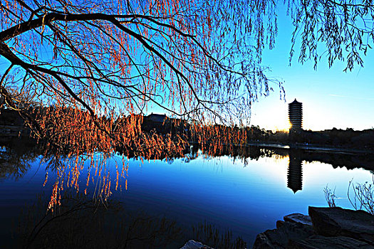北京大学清晨