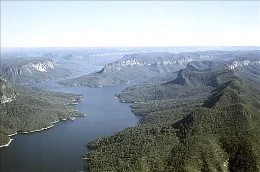 湖,蓝山,新南威尔士,澳大利亚