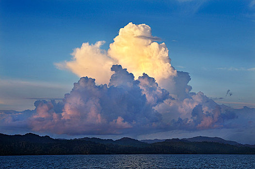 积云,四王群岛,西巴布亚,印度尼西亚,亚洲