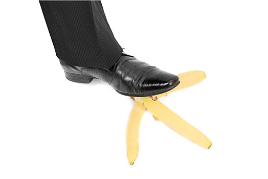 滑,香蕉
