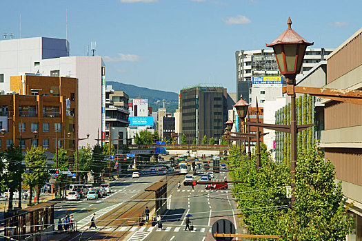 熊本,市中心,日本