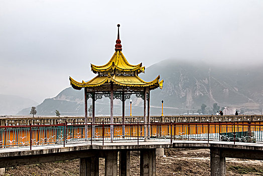 吉林省图们江外滩自然景观