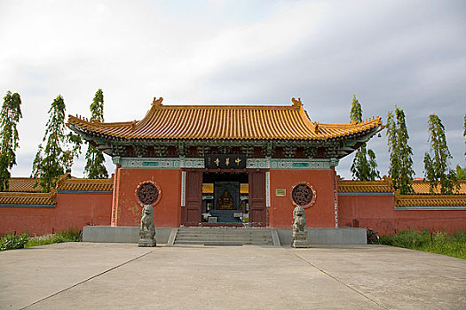 尼泊尔兰毗尼释迦摩尼佛祖诞生地中华寺