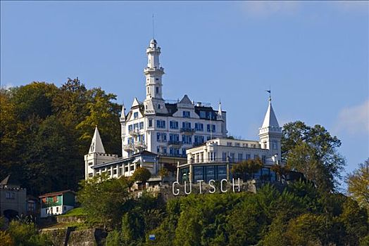 城堡,酒店,卢塞恩市,瑞士