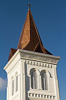 尖顶,历史,第一,团结,教堂,亨茨维尔,阿拉巴马