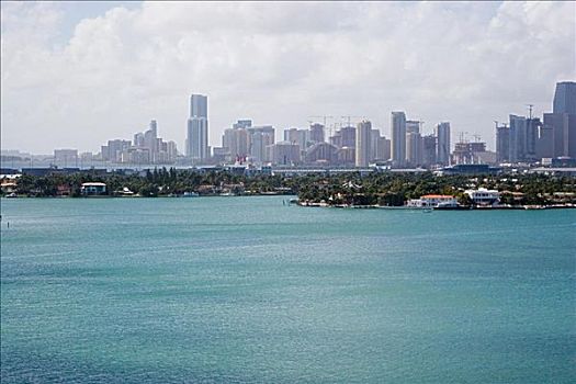 建筑,水岸,迈阿密,佛罗里达,美国