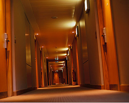 酒店,走廊