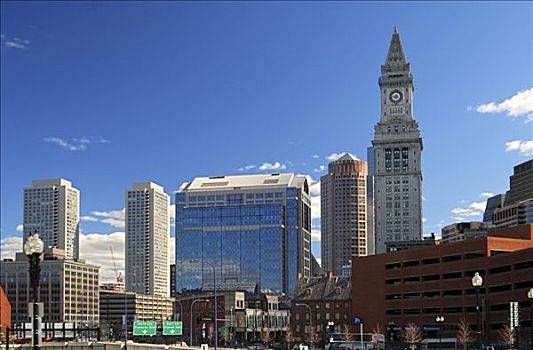 街景,波士顿,马萨诸塞,美国