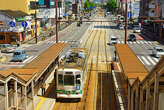 熊本,有軌電車,日本