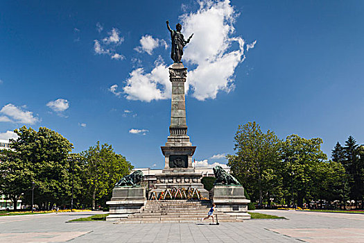 保加利亚,多瑙河,北方,自由,纪念建筑
