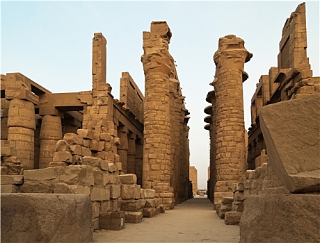 室内,卡尔纳克神庙,路克索神庙,埃及