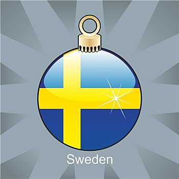 瑞典,旗帜,形状