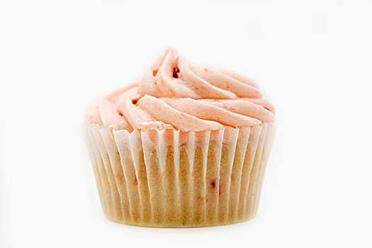 粉色,杯形蛋糕