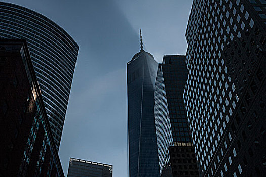 世界金融中心,一个,世贸中心,纽约,美国