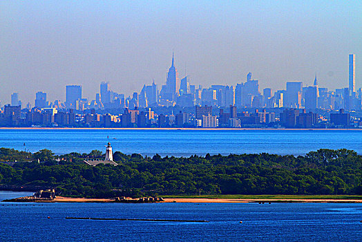 美国,新泽西,沙,钩,曼哈顿,背景