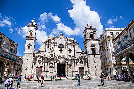 古巴-哈瓦那大教堂