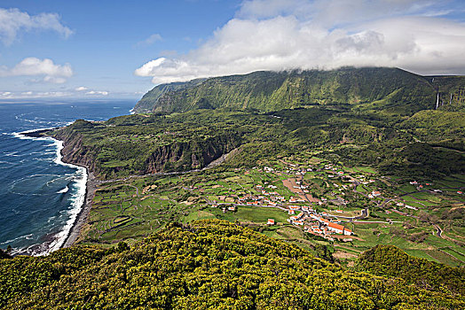 风景,西海岸,岛屿,亚速尔群岛,葡萄牙,欧洲