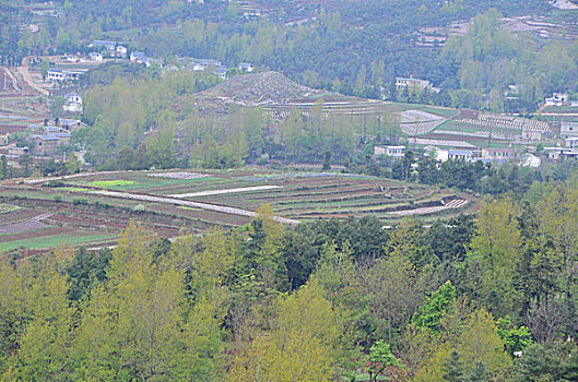 贵州风光,田园,村庄,天空,彩云