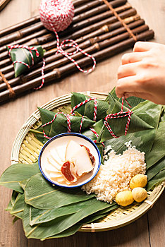 中国端午节传统美食粽子