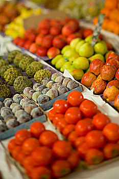 星期二,水果,菜市场,南方,里约热内卢,靠近,伊帕内玛海滩,巴西