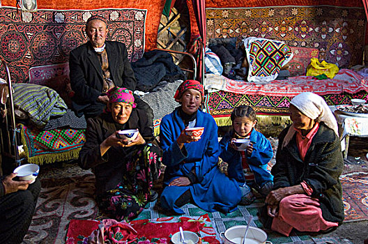 家庭,蒙古包