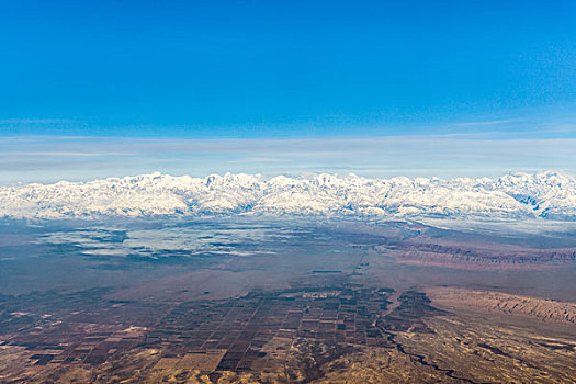 高原,山川,雪山,航拍