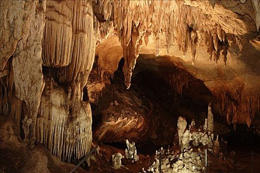 火山岩,靠近,北碧府,泰国