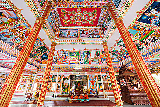 老挝,万象,塔銮寺,崇拜