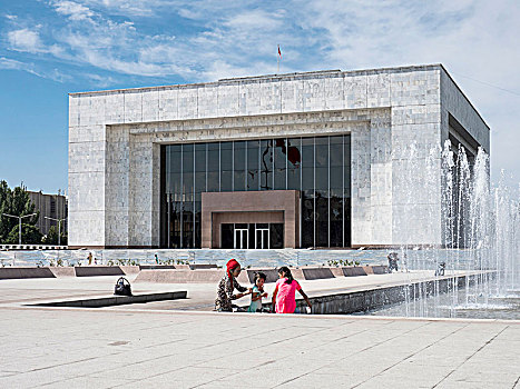 国家博物馆,比什凯克,吉尔吉斯斯坦,亚洲