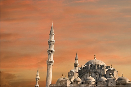 蓝色清真寺,土耳其