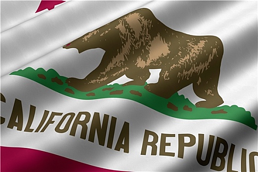 加利福尼亚,旗帜